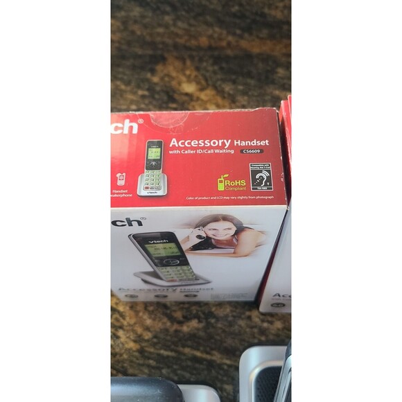 VTech CS6629 4-Handset Cordless Landline Phone w/ Power Consuming ECO RoHS - Picture 6 of 6